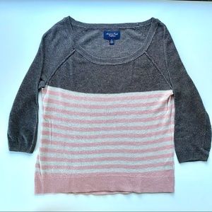 American Eagle Scoop Neck Neck Sweater